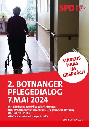 Plakat Pflegedialog